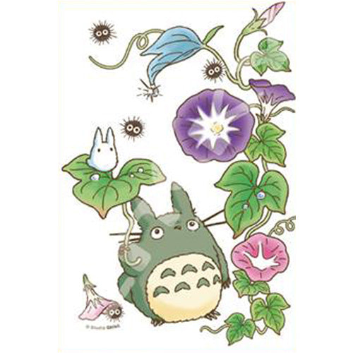拼圖 - 動漫砌圖/牽牛花和龍貓/150塊