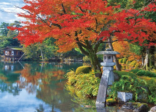 拼圖 - 風景砌圖/秋葉兼六園/500塊