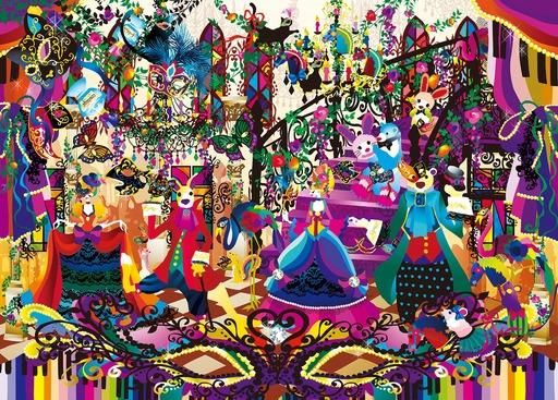 拼圖 - 繪畫/創作砌圖/勇氣的面具/500塊