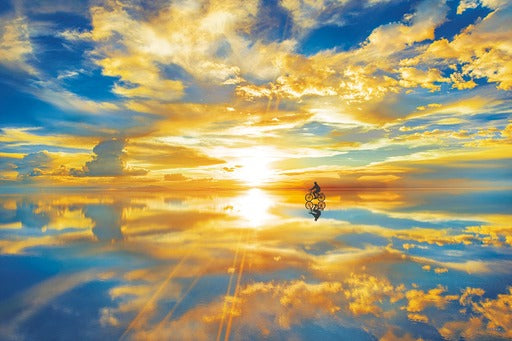 拼圖 - 風景砌圖/金色烏尤尼/1000塊