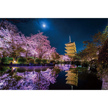 月夜盛開(京都) - 1000(標準)塊