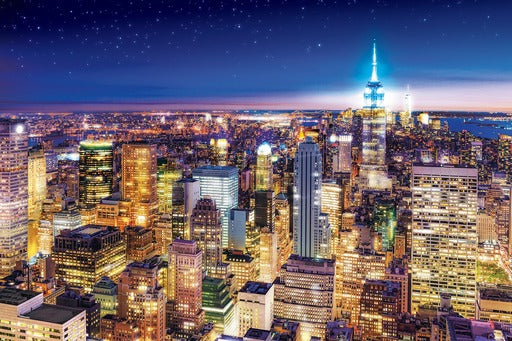 拼圖 - 風景砌圖/紐約夜景/1000塊