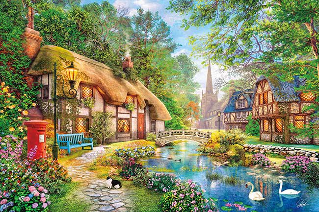 美麗的小溪 - 1000(標準)塊