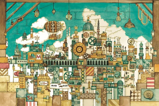 拼圖 - 繪畫/創作砌圖/閣樓的老鼠王國/1000塊