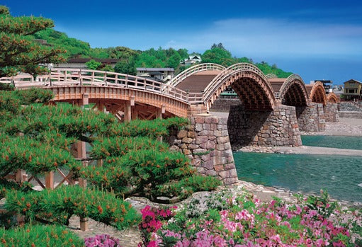 拼圖 - 風景砌圖/錦帶橋-山口/300塊