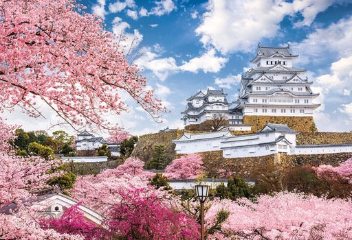 拼圖 - 風景砌圖/櫻井姬路城- 300塊