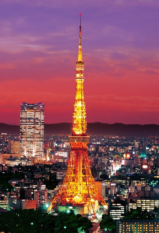 拼圖 - 風景砌圖/東京塔燈火通明/300塊