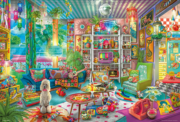 拼圖 - 繪畫/創作砌圖/女生臥室/1000塊