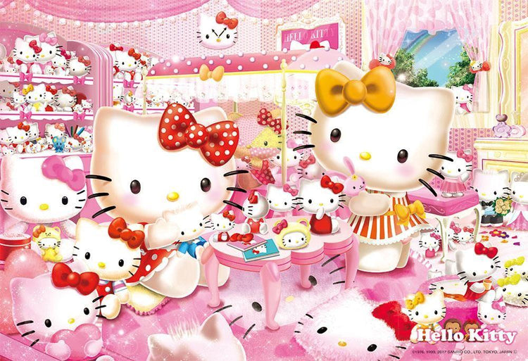 拼圖 - 卡通砌圖/Hello Kitty 收藏室/300塊