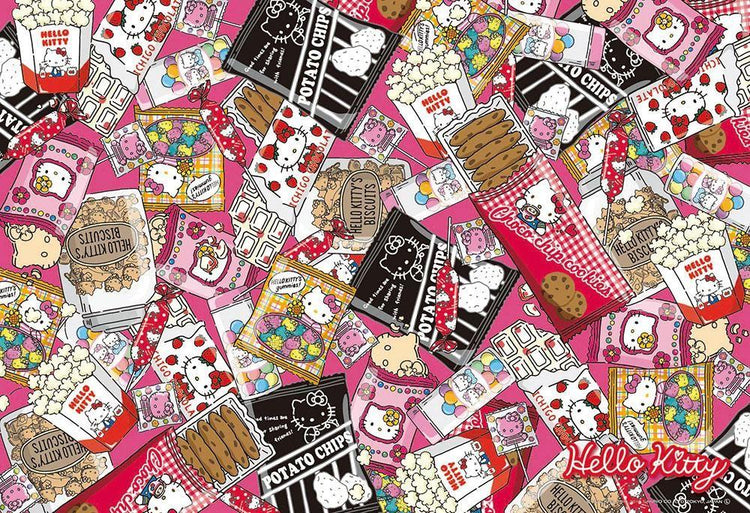 拼圖 - 卡通砌圖/Hello Kitty 零食大會/300塊