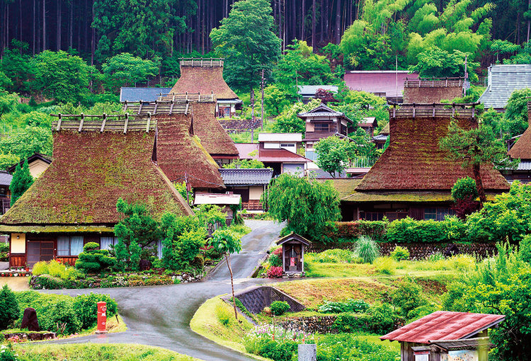 拼圖 - 風景砌圖/雨後的美山町/1000塊