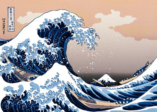 拼圖 - 繪畫/創作砌圖/神奈川海浪/2000塊