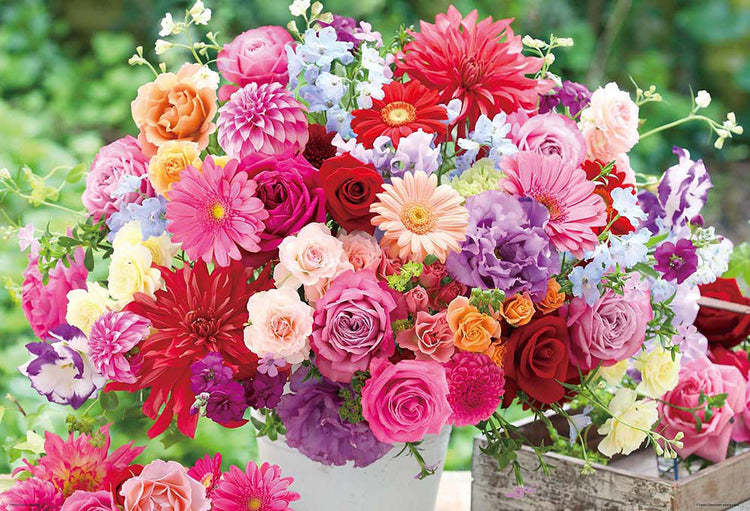 拼圖 - 繪畫/創作砌圖/幸運花/1000塊