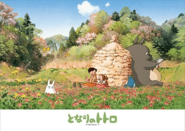 拼圖 - 動漫砌圖/田野上/108塊