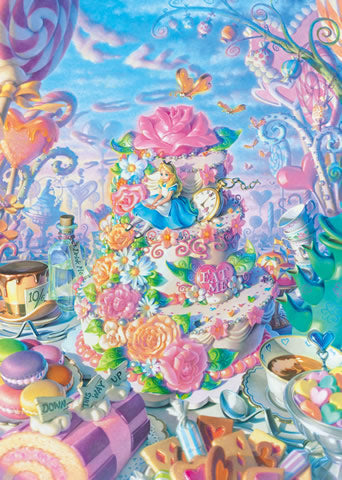 拼圖 - 迪士尼砌圖/愛麗絲糖果樂園/300塊