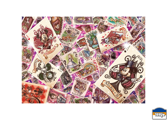 【經典收藏】撲克牌世界 - 1000塊(極小)