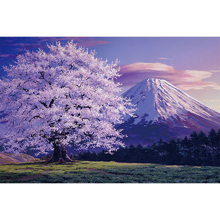 櫻花盛開時的富士山 - 1000(標準)塊