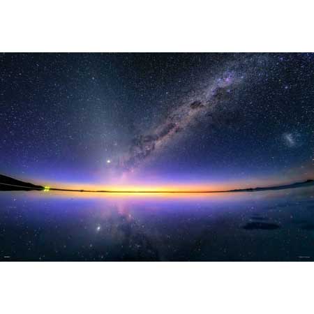 天空鏡子反射的銀河（烏尤尼鹽湖）- 1000(標準)塊