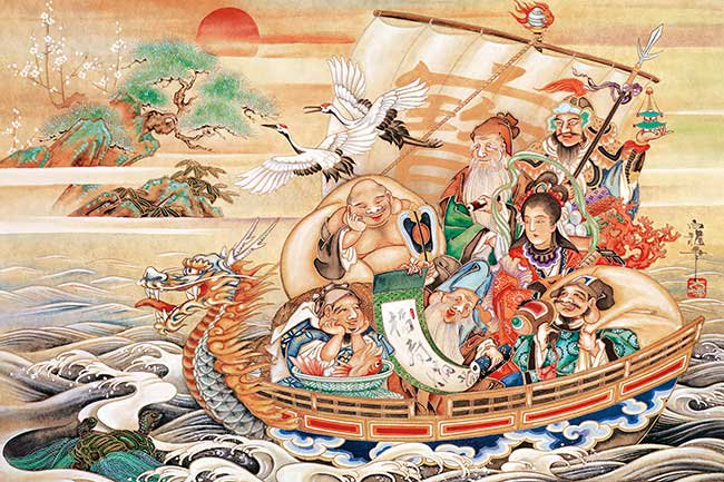 七福神與蓬萊寶船 - 1000塊(標準)