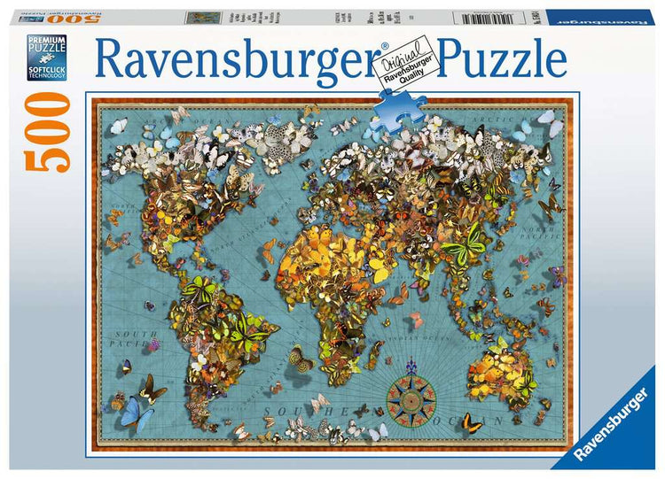 古式世界地圖 - 500(標準)塊 - Puzzle holiday