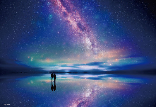 拼圖 - 風景砌圖/星空下的烏尤尼鹽湖/1000塊