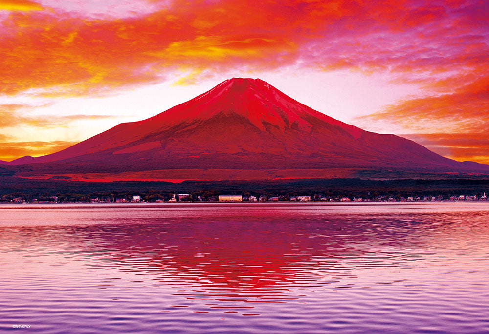 拼圖 - 風景砌圖/聖山紅富士/1000塊